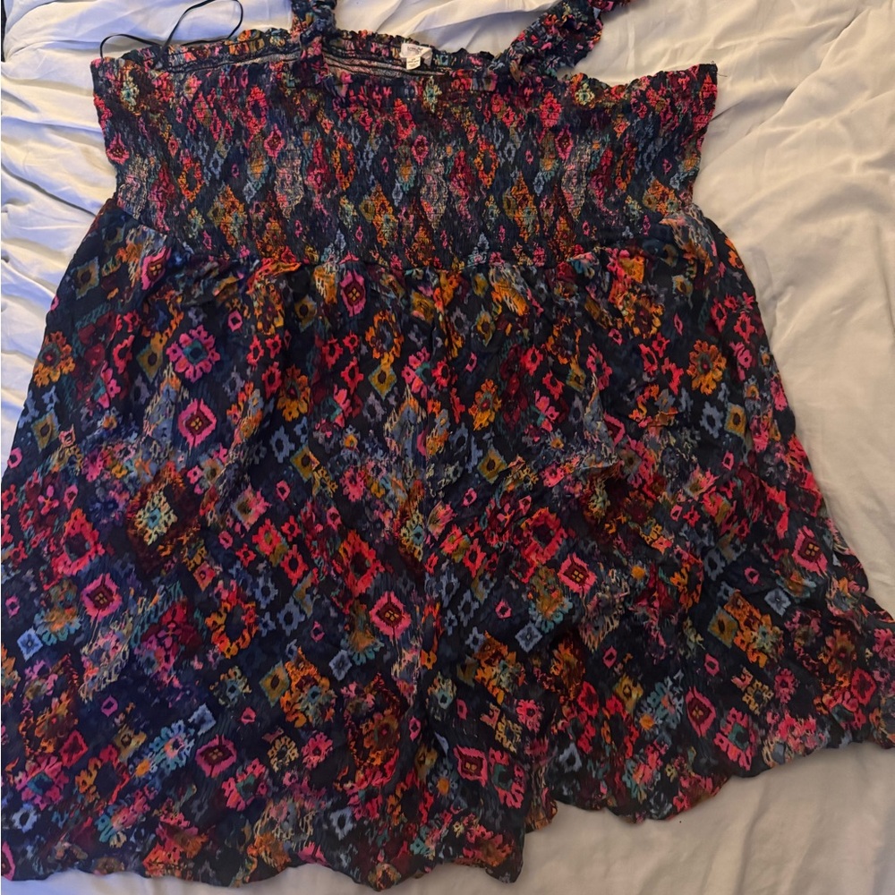 Colorful Patterned Dress